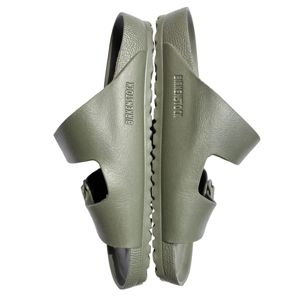 Birkenstock Arizona EVA Sandals Khaki Green Olive Drab Mens 43 L12‎ M10 1019051